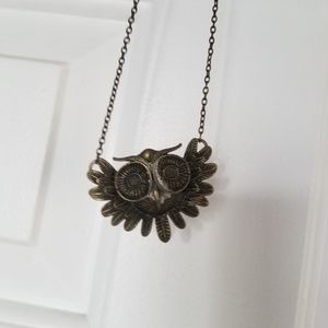 💙 Cute owl pendant necklace